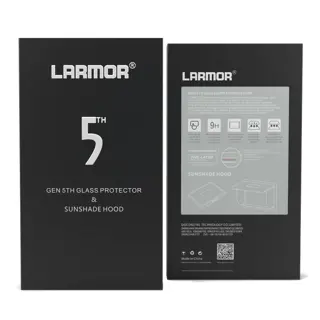 GGS V Larmor 5th Gen Screen Protector en Sunshade Hood voor Canon 1Dx Mark II