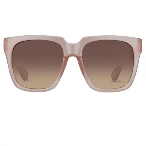 Ann Demeulemeester - Oversized Blush Pink and Brown By