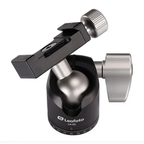 Tweedehands Leofoto LH-25 Statiefkop met PU-25 snelkoppelingsplaat - OUTLET (CM1111)