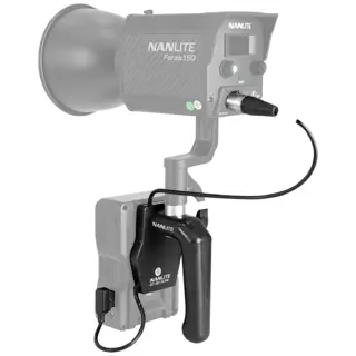 Nanlite V-Mount Battery Grip w/ 4-PIN XLR Connector