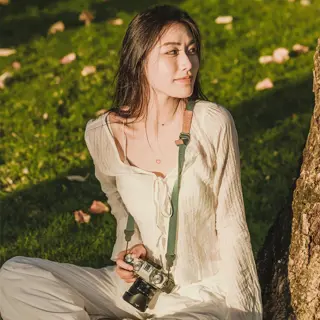 FALCAM Maglink Quick Magnetic Buckle Shoulder Strap Lite Green