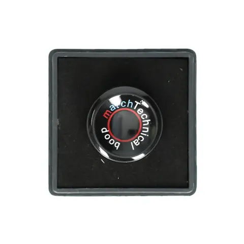 Match Technical Boop soft release ontspanknop - Zwart met Logo