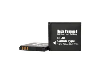 Hahnel Canon NB-8L accu / HL-8L Canon