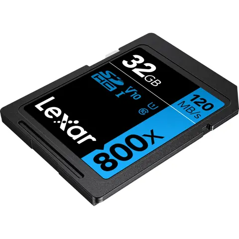 Lexar SDXC Blue Series UHS-I 800X 32GB