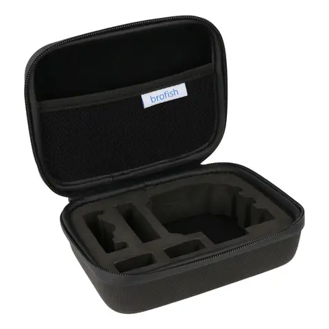 Brofish Case Small GoPro Edition - zwart rubber