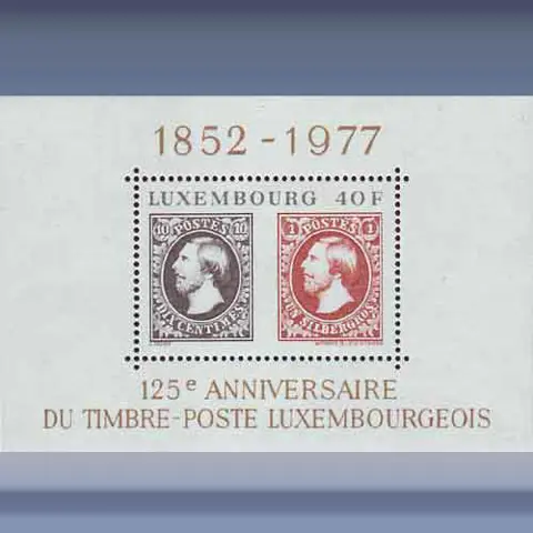 125 jaar Postzegels (1977)