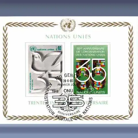 35th anniversaire UNO (1980)