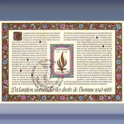 Rechten v/d mens, 40th... (1988)