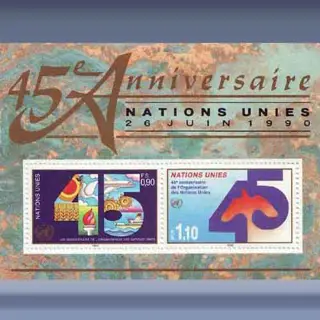 45th anniversaire UNO (1990)