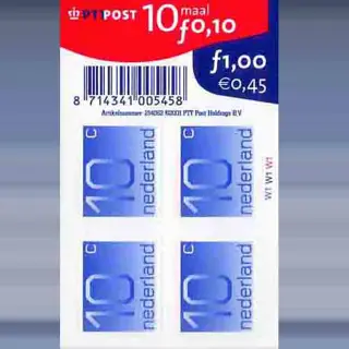 Crouwel 10 cent (2001)