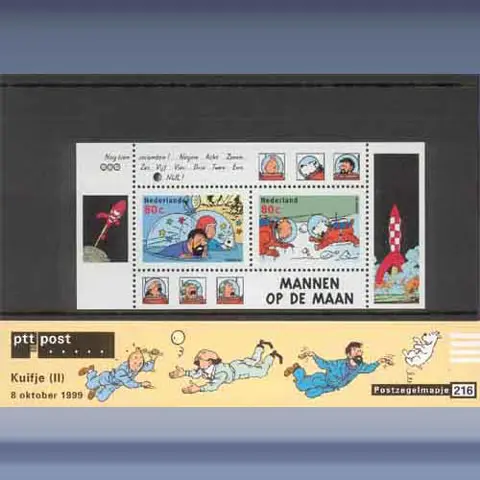 Stripfiguren/Kuifje (blok) (1999)