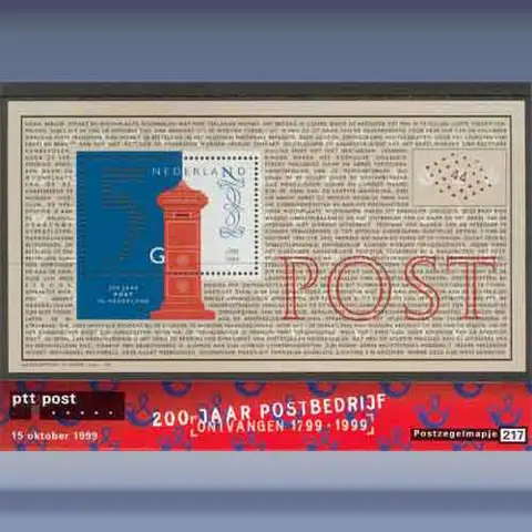 200 jaar Post (blok) (1999)