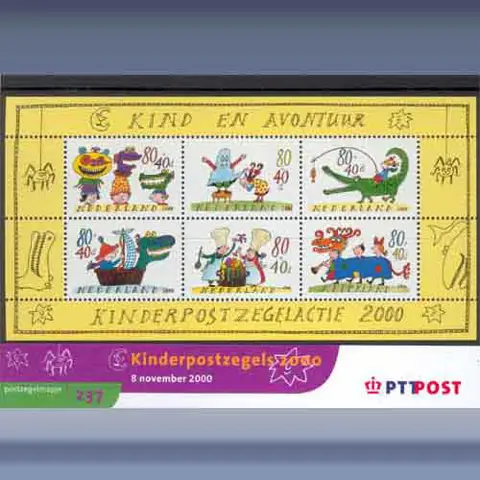 Kinderzegels (blok) (2000)