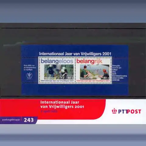 Vrijwilgerswerk (blok) (2001)