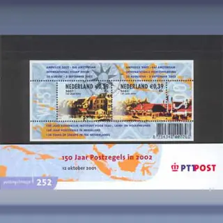 150 jaar Postzegels in 2002 (blok) (2001)