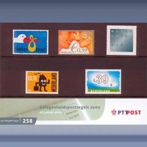 Gelegenheidspostzegels 2002
