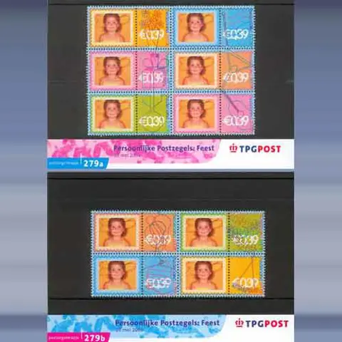 Persoonlijke Postzegels: Feest (2003)