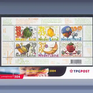 Kinderzegels (blok) (2004)