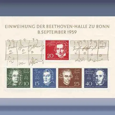 Einweihung der Beethoven-Halle (8-sep-59)