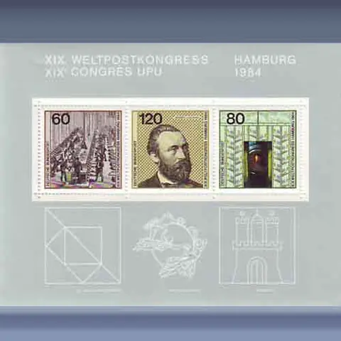 Weltpostkongres Hamburg (19juni1984)