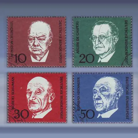 Todestag Konrad Adenauer (19-apr-68)