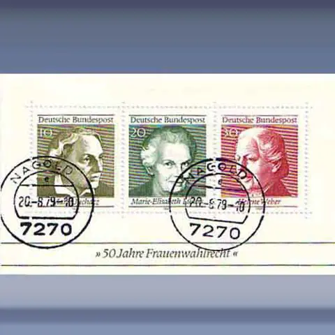 50 Jahre Frauenwahlrecht (1969)