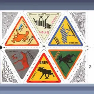 Postzegel boodschappen (1997)