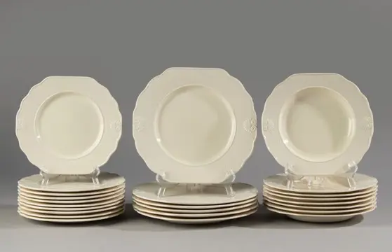 Genevieve Lethu - Bord(en) (24) - Keramiek - Hortense