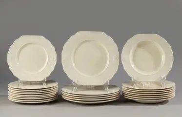 Genevieve Lethu - Bord(en) (24) - Keramiek - Hortense