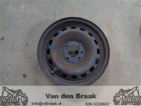 Fiat Panda 2003-2013 Stalen velg 14 inch