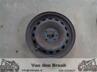 Fiat Panda 2003-2013 Stalen velg 14 inch