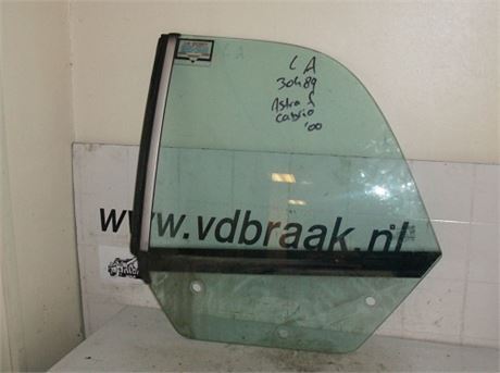 Opel Astra Cabriolet 1993-2001 Links achter zijraam
