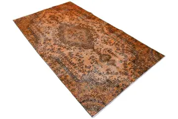 Vintage orange - Vloerkleed - 226 cm - 126 cm