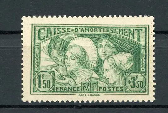 Frankrijk 1931 - Provincial headdresses - Yvert n°269
