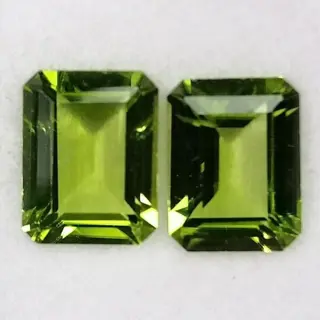 2 pcsOlivijn - 4.24 ct