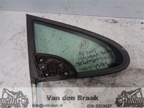 Peugeot 307 3drs 2001-2007 Rechts voor driehoeksraam