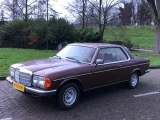 Mercedes-Benz 200-280 (W123) 230 C Stuurbekrachtiging! Half-leer! Open dak! Rijdt keurig! Wegenbelas