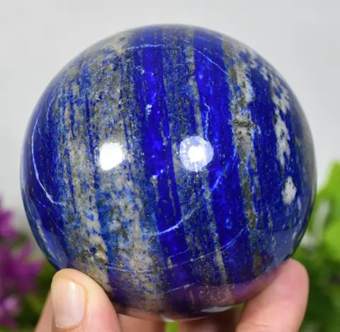 Lapis Lazuli Bol De Planeet - 88×88×88 mm - 1069 g - (1)