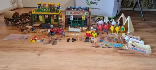 Geobra Playmobil - Western - Saloon, hoofdkwartier
