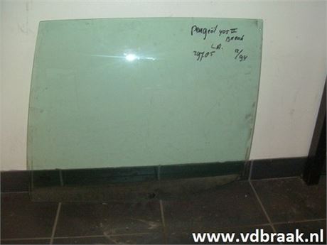 Peugeot 405 Break 1987-1995 Portierruit links achter