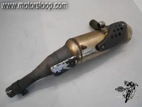 BMW F650GS(0176) Uitlaatdemper links