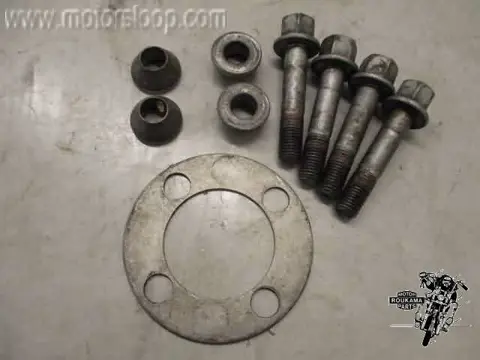 BMW K100RS Achterwiel bevestigings materiaal