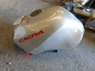 Cagiva River 500 Benzinetank