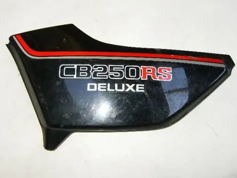 HONDA CB250RS Zijjkap Links Zwart