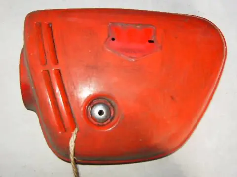 HONDA CB350 Zijkap Links Rood