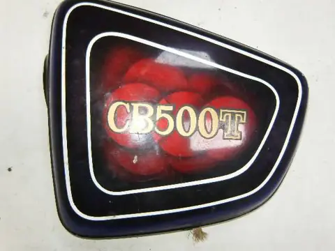 HONDA CB500T Zijkap Links Paars