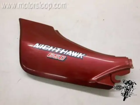 Honda CB650SC(RC13) Zijkap links rood