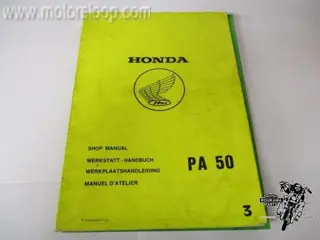 Honda PA50 Camino Service Manuel