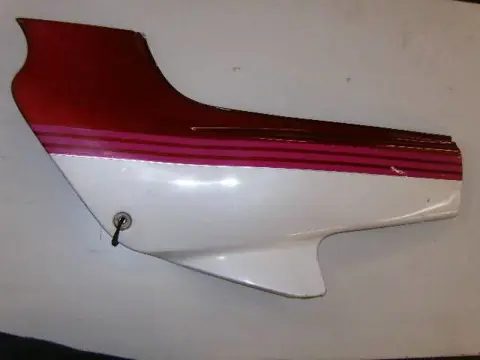 Kawasaki GPZ500S Zijkap Links Rood / Wit