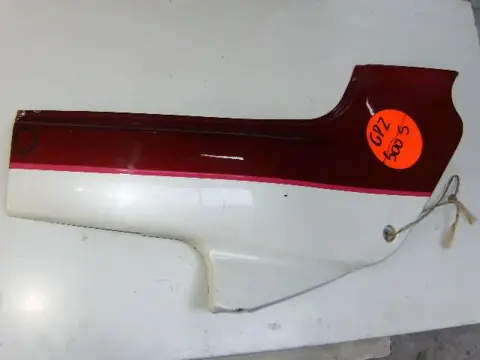 Kawasaki GPZ500S Zijkap Rechts Rood / Wit